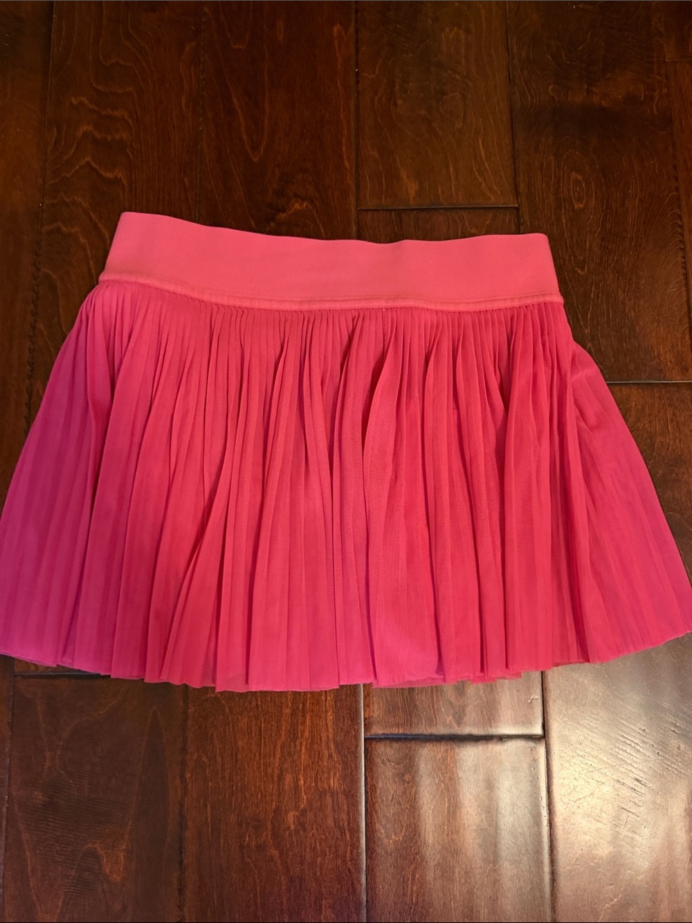 lululemon athletica Hot Pink Pleated Skater Skirt